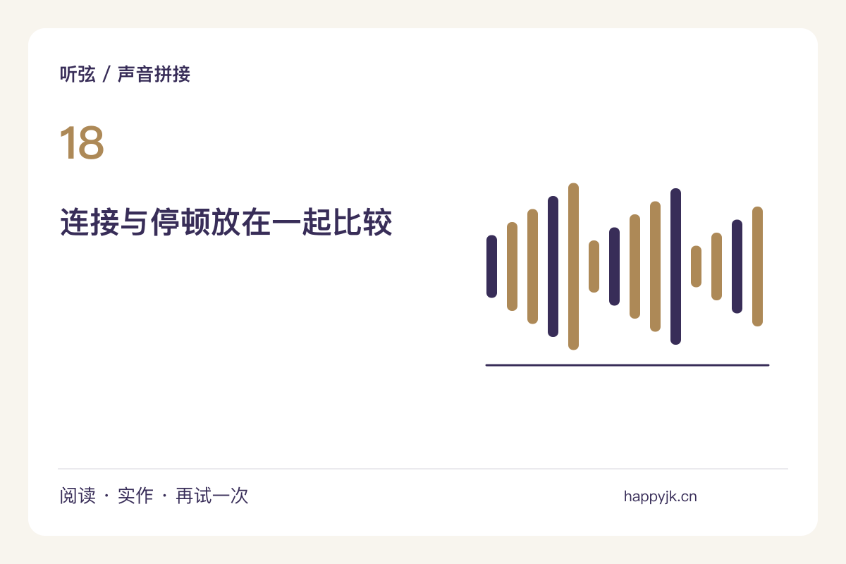 用一秒停顿分开两个段落,声音作品也需要标点主题图解
